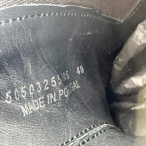 Boss Mens Calev Chelsea Ankle Boots EU 40 US 7 Dark Brown Leather NWOB - Picture 12 of 12